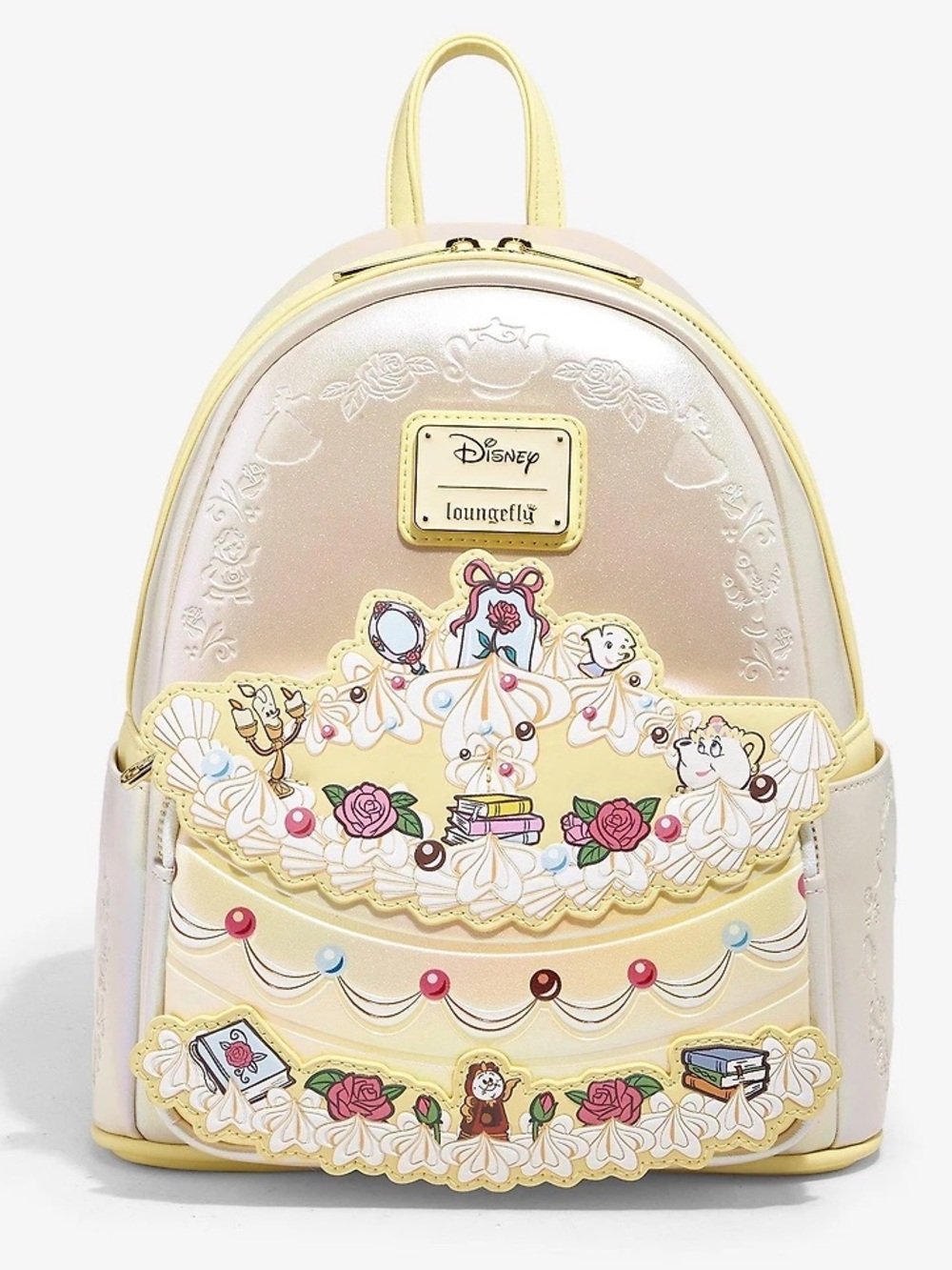 Loungefly Disney Beauty and The Beast Belle Cake Mini Backpack
